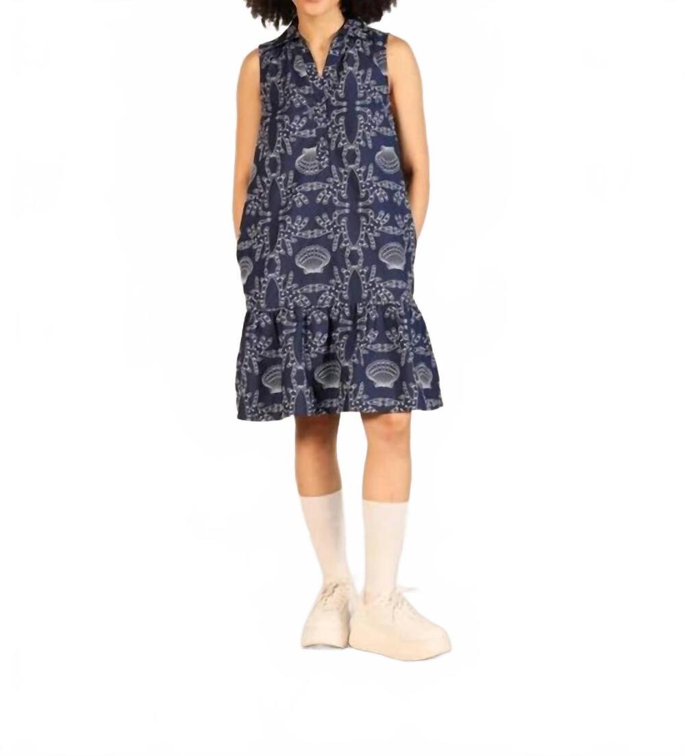 NEW MAUDE VIVANTE alina dress in navy